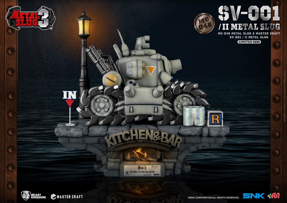 L SLUG メタスラSV-001 // Master Craft Metal Slug 3 Master Craft Statue SV-001 / II Metal Slug by Beast