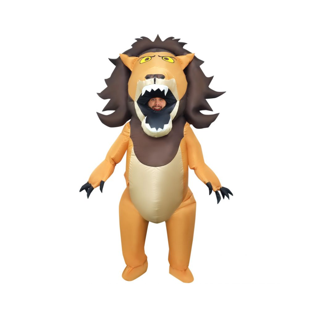 Big Mouth Lion Inflatable Costume for Adult by Morphsuits