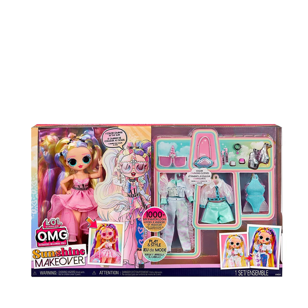 Surprise! OMG Sunshine Color Change Stellar Gurl Fashion