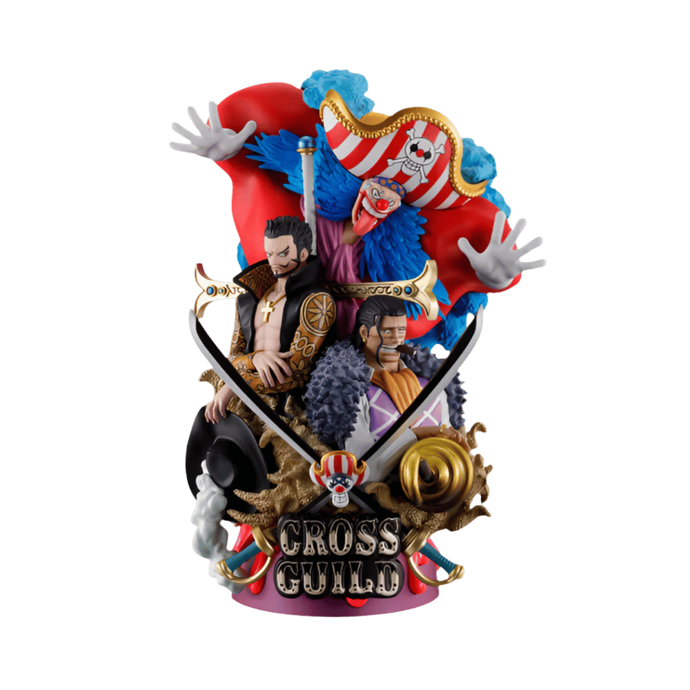 One Piece Petitrama Dx One Piece Logbox Re Birth 03 Cross Guild Figure By Megahouse