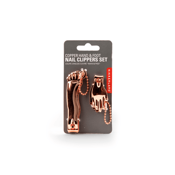 Kikkerland Bath & Spa Hand & Foot Clipper Copper