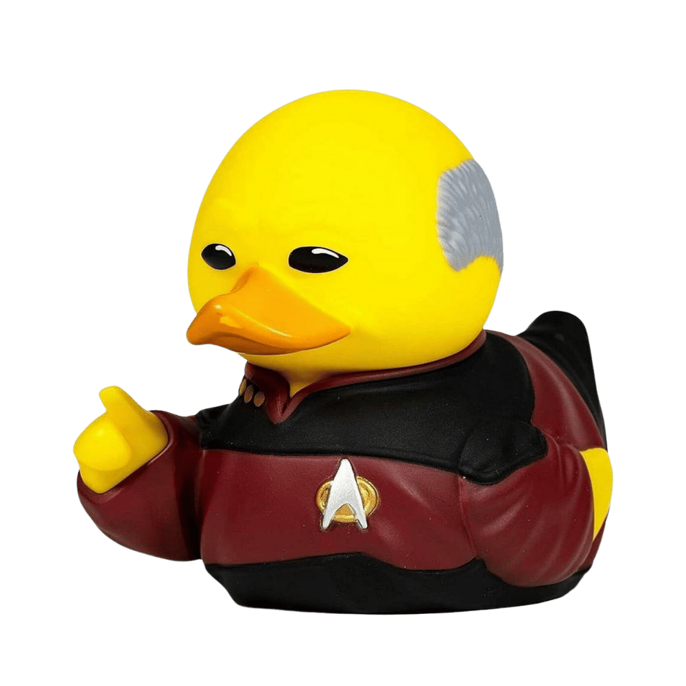 Star Trek Jean-Luc Picard Rubber Duck By TUBBZ