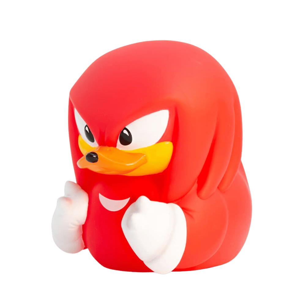 Sonic Knuckles Rubber Duck By TUBBZ