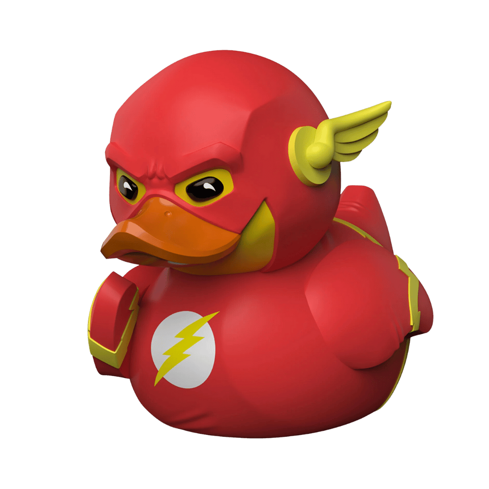 DC Comics 1st Edition The Flash Rubber Duck By TUBBZ