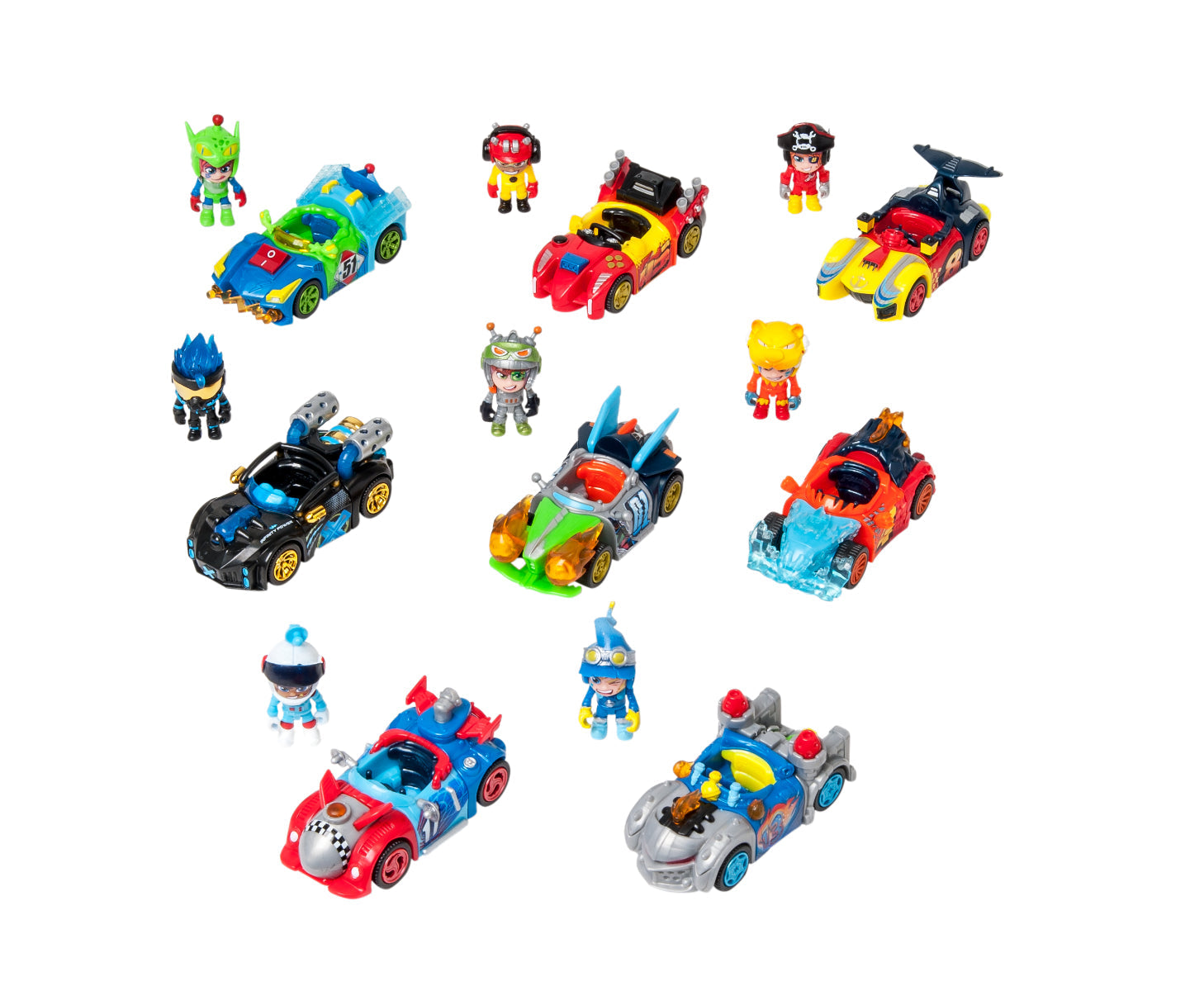 Tr Racers T T-Racers TR1 Series Collectible Mix and Match Toy Cars – The Little Things