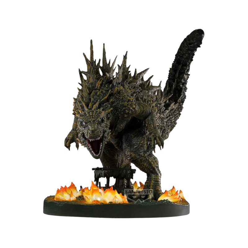 Godzilla Minus One Art Vignette Godzilla (2023) Odo Island Attack Image Ver. Figure By Banpresto