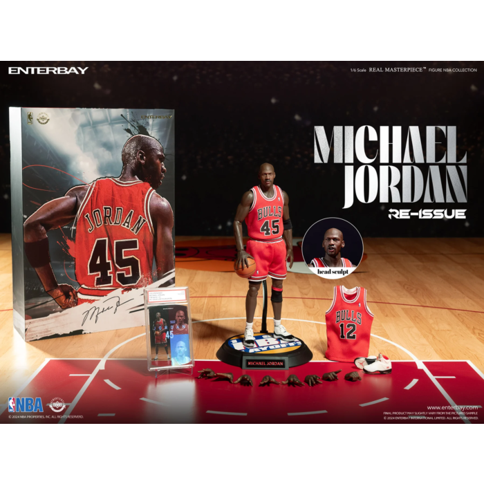 NBA Basketball - Michael Jordan (I'm Back #45) 1/6th Scale Action