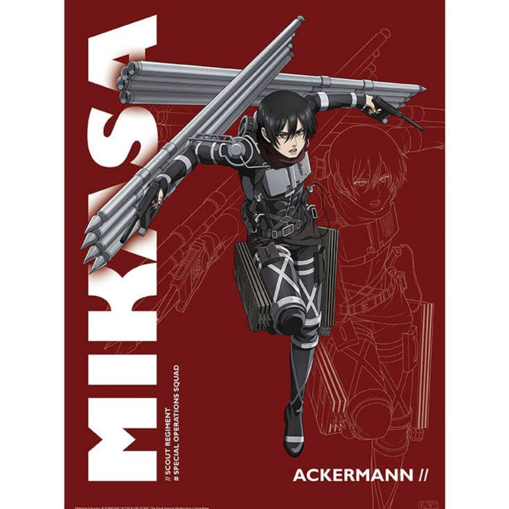 Anime Đèn Tấn Công Titan 4 Mikasa Ackerman Shingeki No Kyojin Trang Trí  Phòng Ngủ Đèn