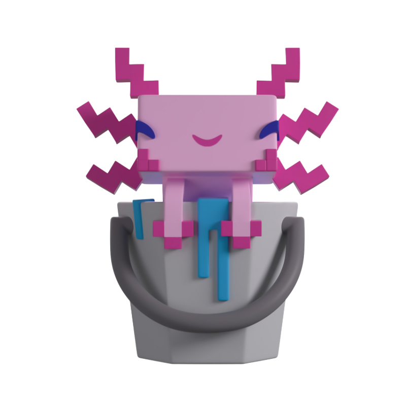 Minecarft Axolotl By Youtooz