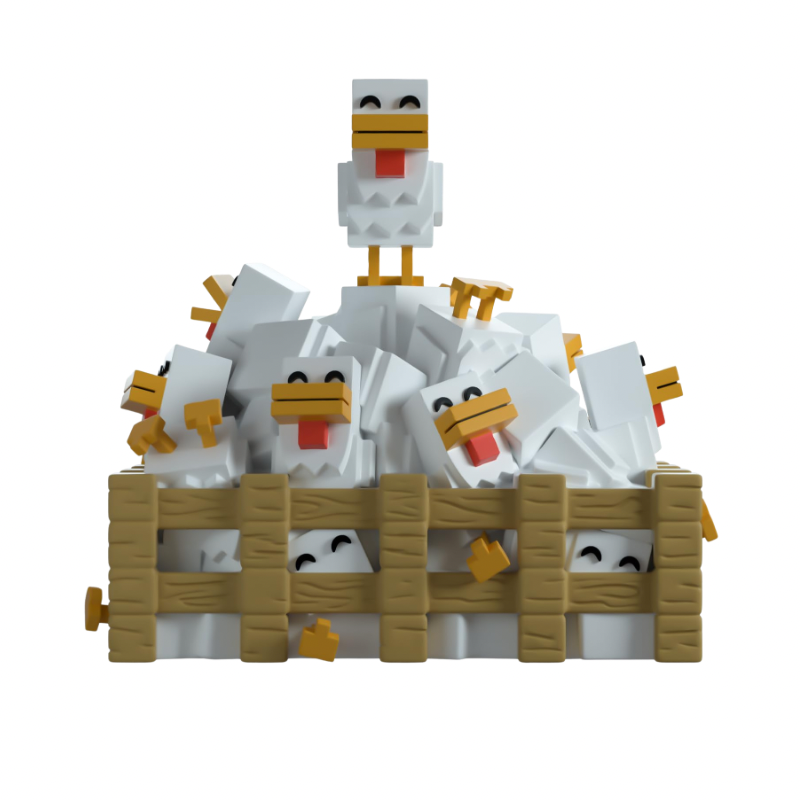 Minecarft Chickens By Youtooz