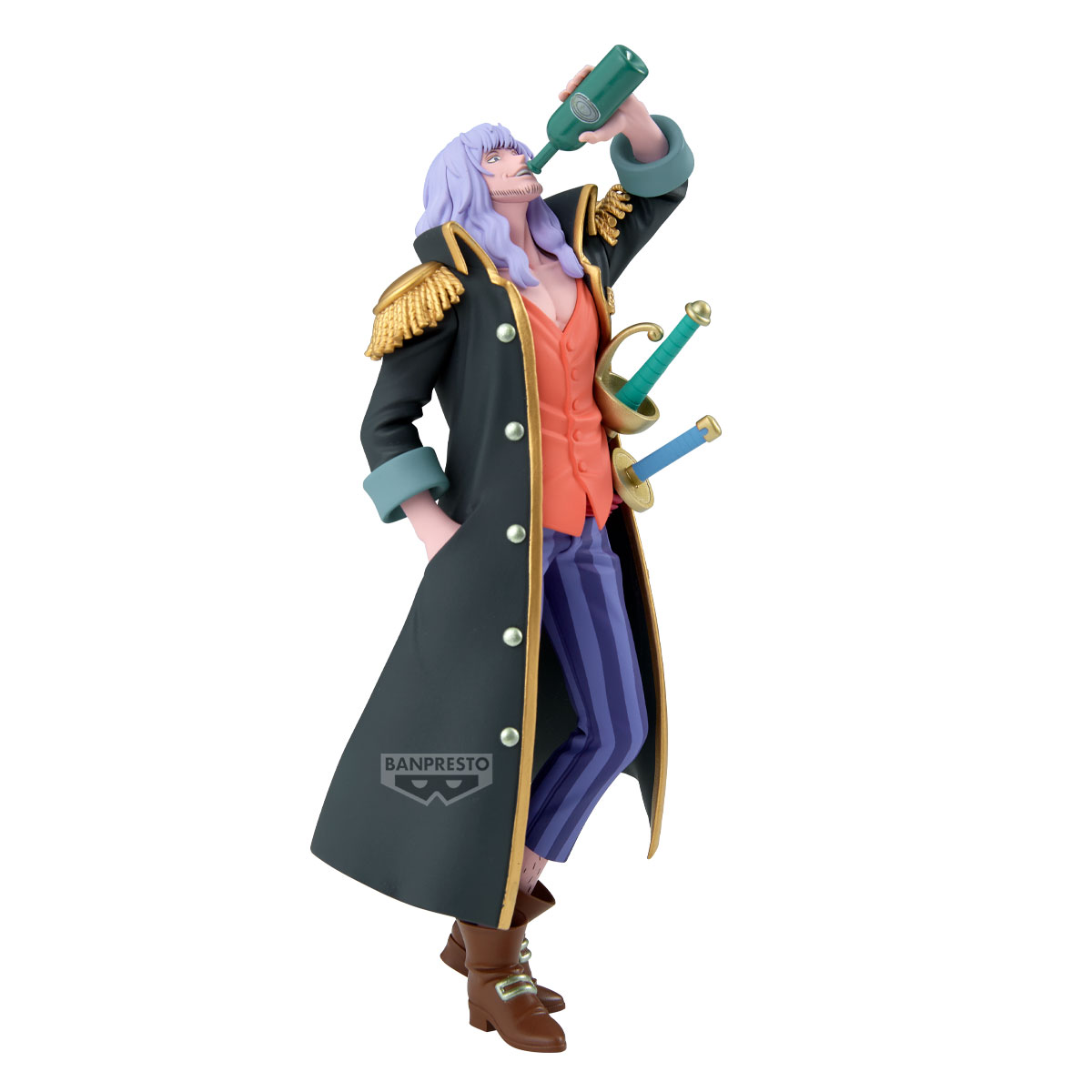 One Piece Captain John BATTLE RECORD COLLECTION Figure By Banpresto