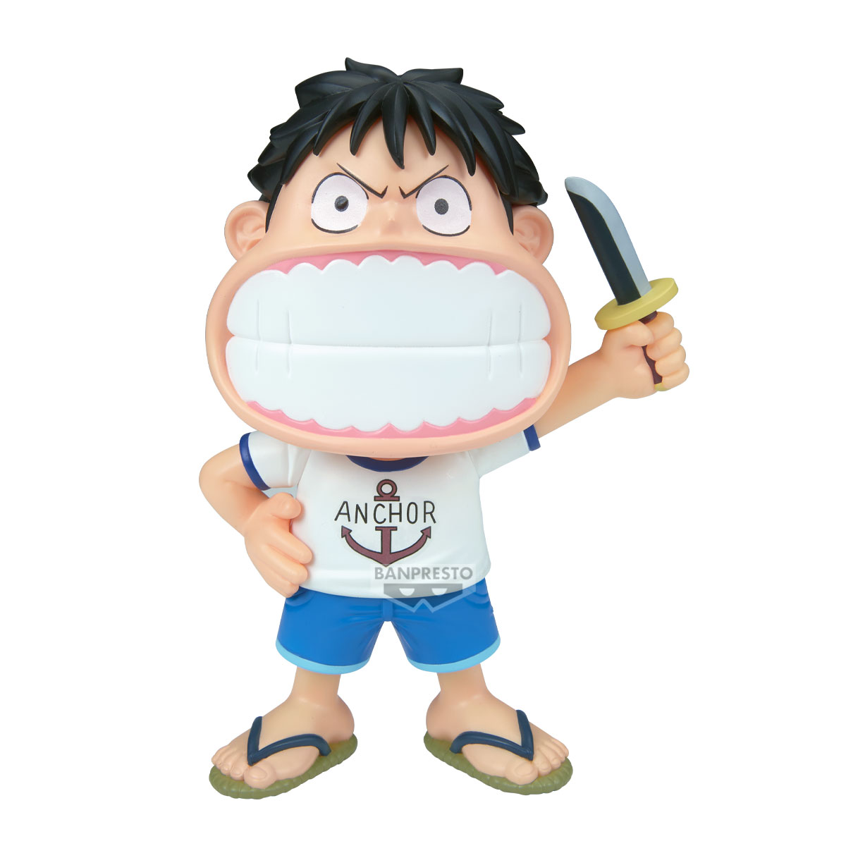 One Piece Monkey D.Luffy BIG SOFVIMATES Figure By Banpresto