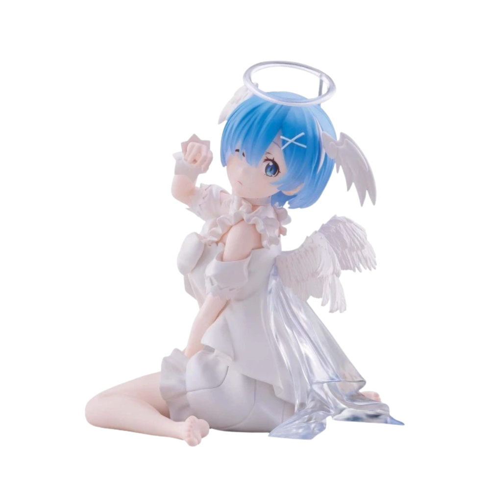 Re:Zero Starting Life In Another World Rem Sweet Angel Ver. Relax Time Figure By Banpresto