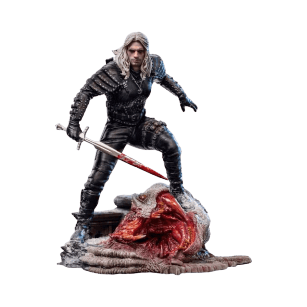 The Witcher Geralt of Rivia 1/10 Art Scale Limited Edition Statue By Iron Studios