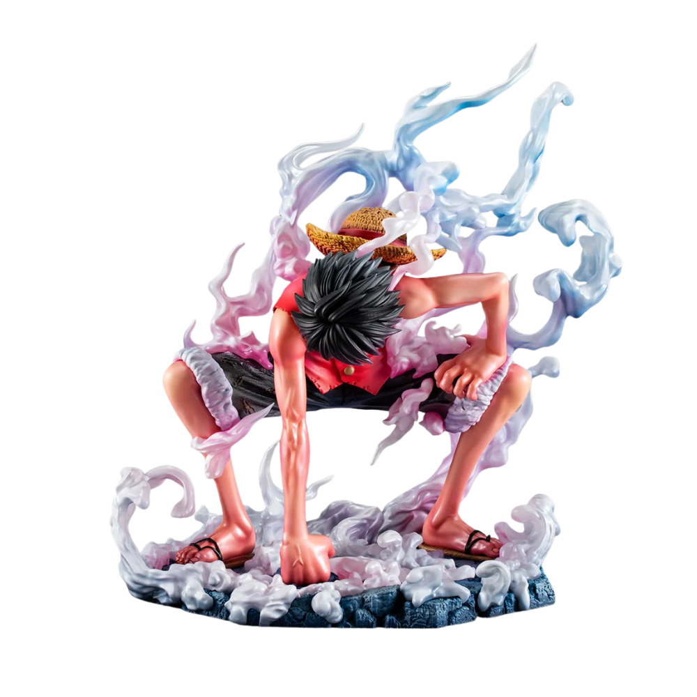 One Piece Monkey D. Luffy Gear 2 Portrait of Pirates Limited Edition Figure by MegaHouse