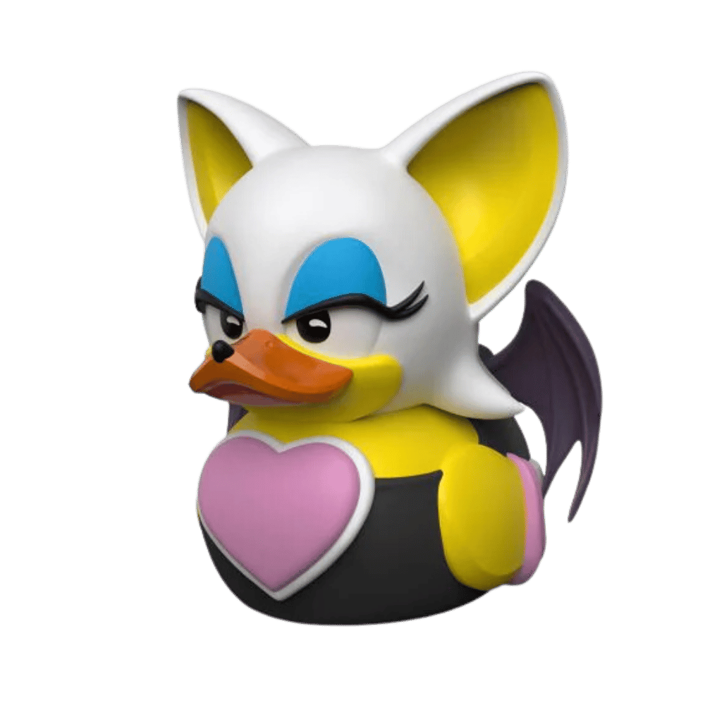 Sonic 1st Edition Rouge the Bat Rubber Duck By TUBBZ