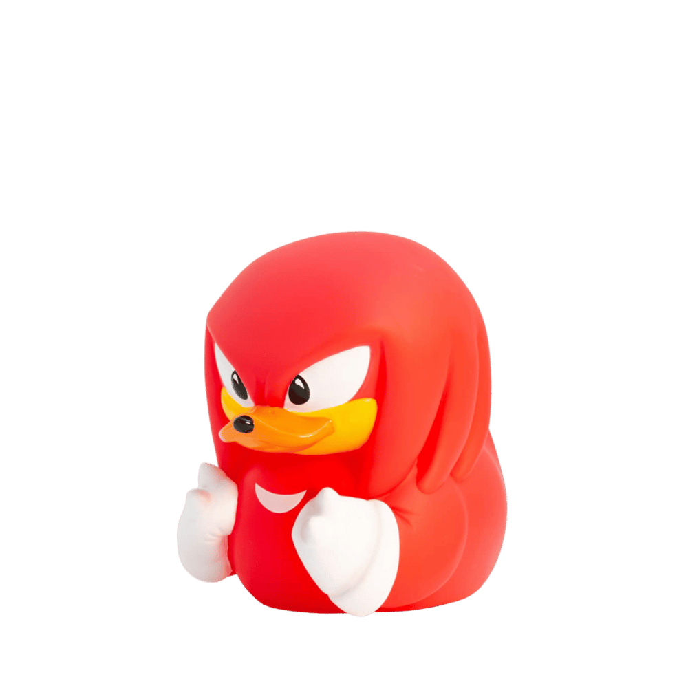 Sonic Knuckles MINI Rubber Duck By TUBBZ