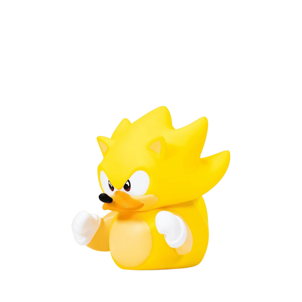 Sonic Super Sonic MINI Rubber Duck By TUBBZ