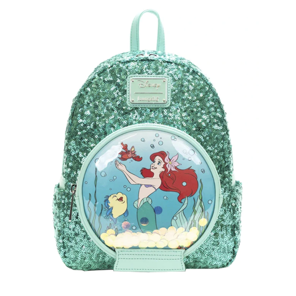 Loungefly! Leather: Disney The Little Mermaid Snowglobe – The