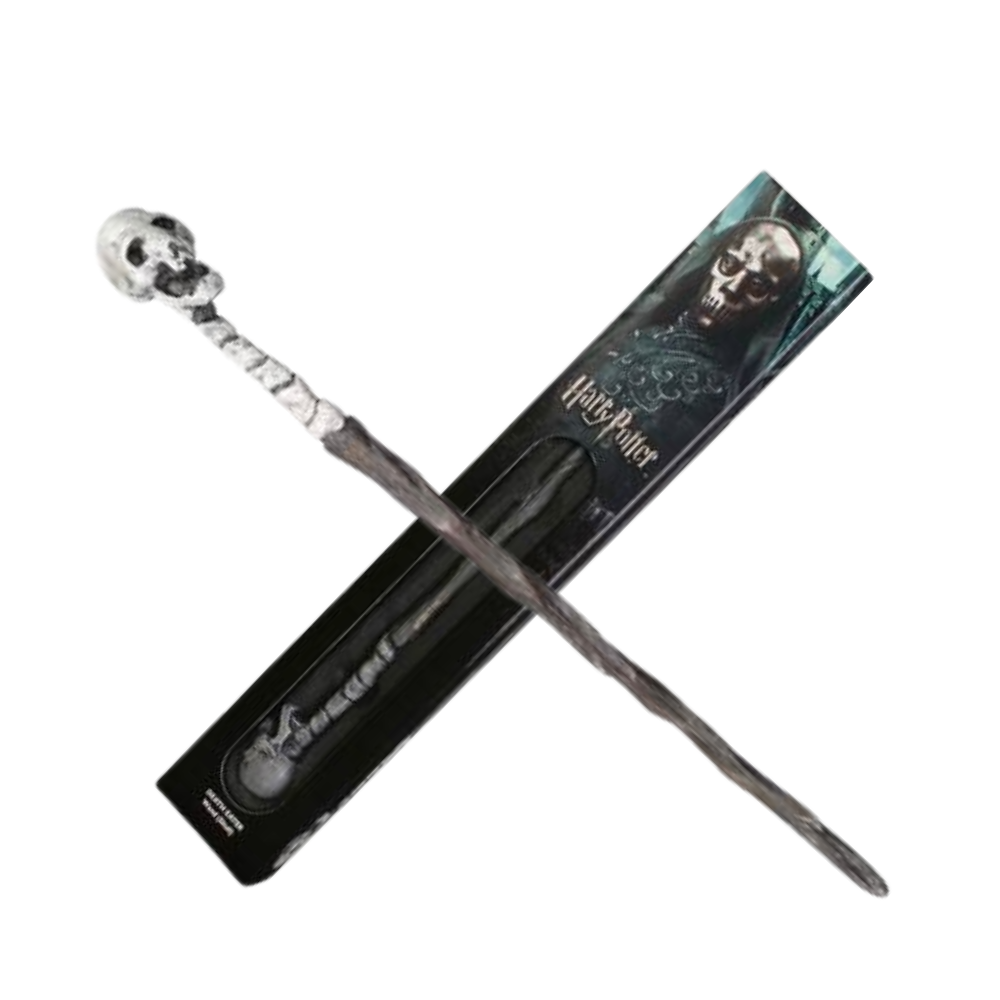 Harry Potter Death Eater Wand Skull Blister Wand By The Noble